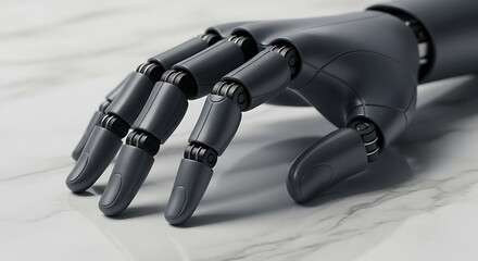 Advanced Robot Hand Artificial Intelligence and Precision Robotics for Future Technology Concepts