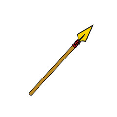 Spear weapon illustration