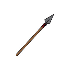 Traditional Warrior Spear Icon