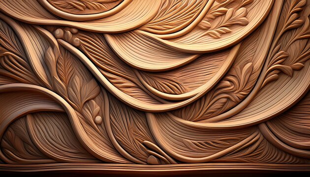 smooth sculpted basket against unbroken backdrop abstract bas relief seamless pattern background tile