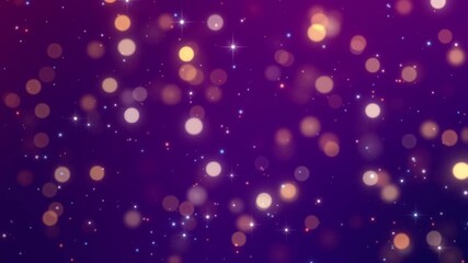 purple celebrate christmas invitation card snow flakes background - Powered by Adobe