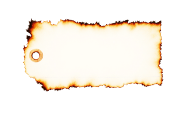 burnt paper with space for text