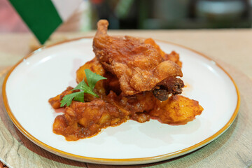 Traditional food from the regions of Peru.