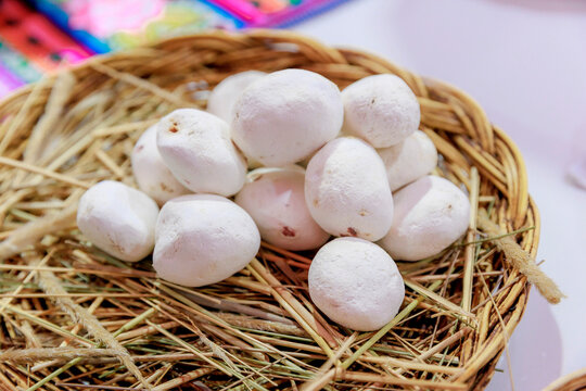 Chu&ntilde;o, dehydrated potato. Traditional food from the regions of Peru.