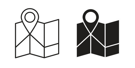 Journey icon for mobile app, editable designs