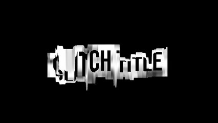 Typography Glitch 13