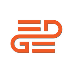 Web line modern color full logo design