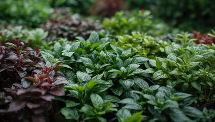 Plants arranged for sale prior to planting, promoting gardening engagement