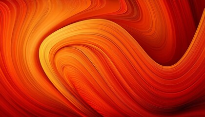 Abstract Red And Orange Wavey Background Swirl On Orange Background For Headers Wallpapers Presentations Etc