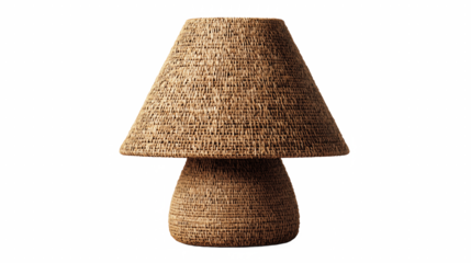 Wicker Lamp Shade No Label