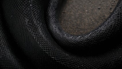 Close-up of snake skin, intricate texture for editorial header background