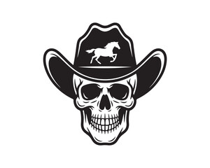 skull with cowboy hat, skull with gun, skull with shooter, skull vector, skull silhouette, skull illustration, skull design, hat, vector, illustration, icon, art, design, skull, cowboy, black, people,
