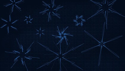 Obraz premium abstract background with stars