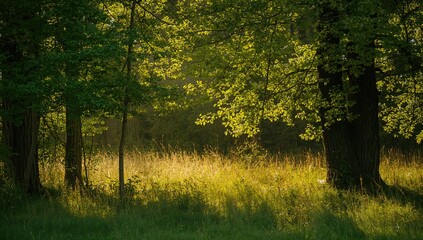 Bright light with cool breeze, beneficial outdoor setting for relaxation