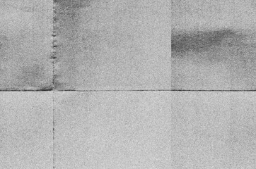 Photocopies of a black and white sheet of paper with a background or texture with grain and noise illustration