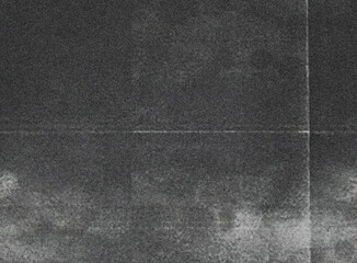 Photocopies of a black and white sheet of paper with a background or texture with grain and noise illustration