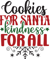 Cookies for Santa Kindness for All 