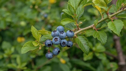 Kamchatka berry, a type of blue honeysuckle, offers early-season blueberry fruit, beneficial for a fiber-dense choice.