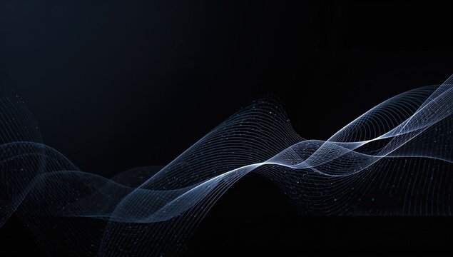 Light streaks on a dark backdrop, suitable for modern graphic designs