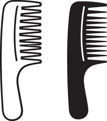Elegant comb design for hairstyling and personal grooming