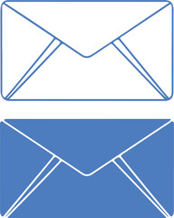 Elegant communication icons for modern business marketing