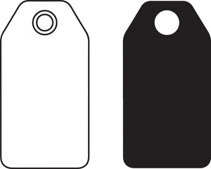 Elegant price tag icons for your modern brand design