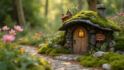 Whimsical fairy garden ideas. Create an ultra realistic fairy garden. Magical miniature garden decor tips. DIY fairy garden accessories for enchanting spaces.