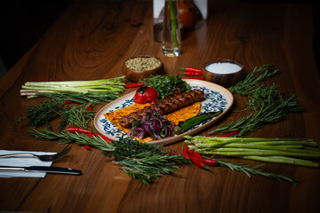 
Very tasty food at the Caucasus restaurant