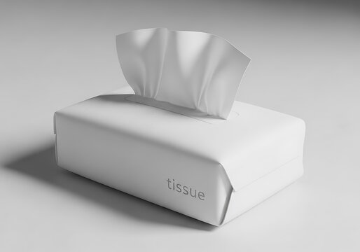 Cleanliness Assurance Tissue Box Illustration