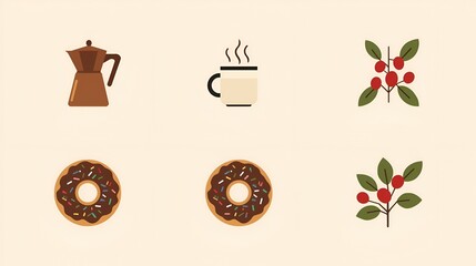 Lucid Origin – Minimalist Icons of Coffee Pitchers with Sleek Handles