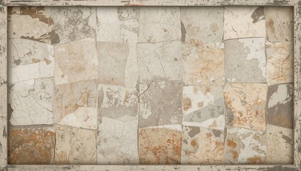 Scratched ceramic tiles, ideal for editorial header background