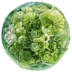 Medical Parenchyma Cell View