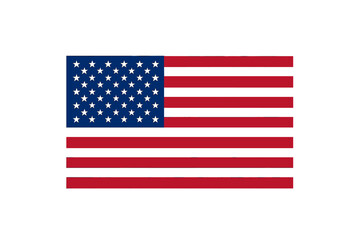 Fototapeta premium Official national flag of the United States featuring fifty stars and thirteen stripes
