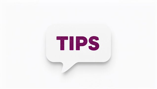 Tips written on speech bubble, focus on effective communication strategies, World Communication Day