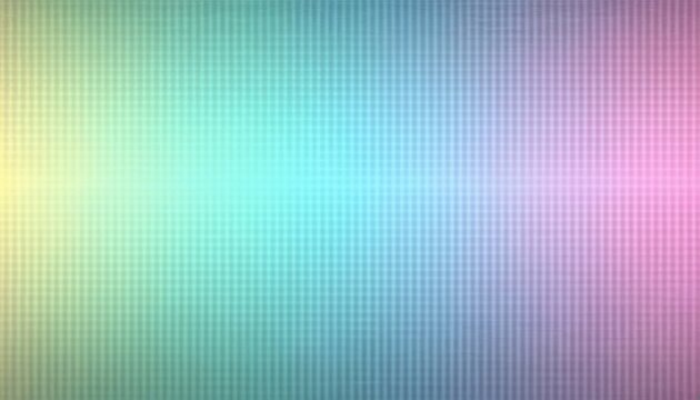 Abstract digital pattern with pastel neon color gradient and vertical lines. Creates retro tv static or screen noise effect. Modern glitchy background for creative projects.