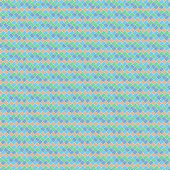 Seamless Colorful Diagonal Wicker Weave Pattern – Blue Green Brown Vector Texture