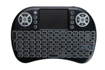 Wireless keyboard and mouse. Small keyboard for TV. TV Keyboard. Mouse for TV. PNG Transparent
