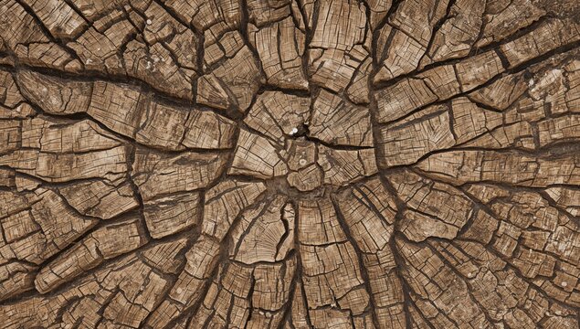 Tree roots intertwining with soil, displaying resilience and stability in nature - Powered by Adobe