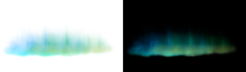 PNG image of Vibrant pixelated light wave transparent PNG overlay design element