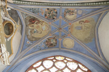 Obraz premium Eglise Saint Etienne, église de style gothique, ville de Bar sur Seine, département de l'Aube, France