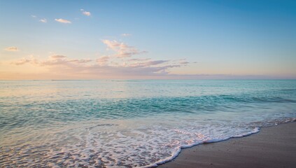 Morning at the Shore, Serene Ocean View,
