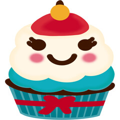 Christmas cupcake 