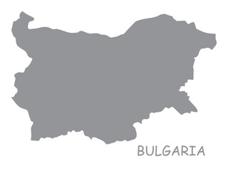 Bulgaria Map Outline