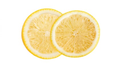 Lemon fruit, sliced in half against a white backdrop, rich in vitamin C, World Health Day