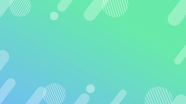 Abstract geometric simple background frame with gradient