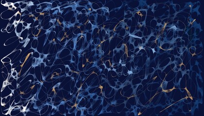 water drops on the water surface