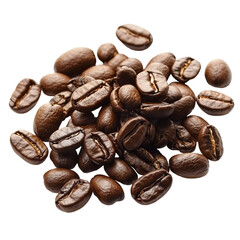 Naklejka premium Coffee Beans isolated on a white background