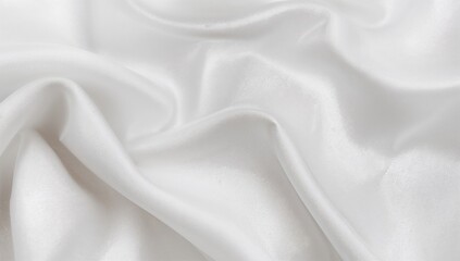 Obraz premium White fabric curtain texture, suitable for editorial header background