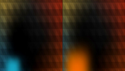 Abstract blurred background with geometric pattern in dark and muted color scheme