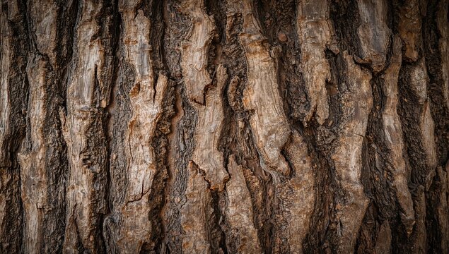 Oak bark detail, natural texture for organic design applications